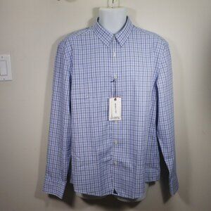 new with tag Untuckit multi color plaids wrinkle free dress shirt